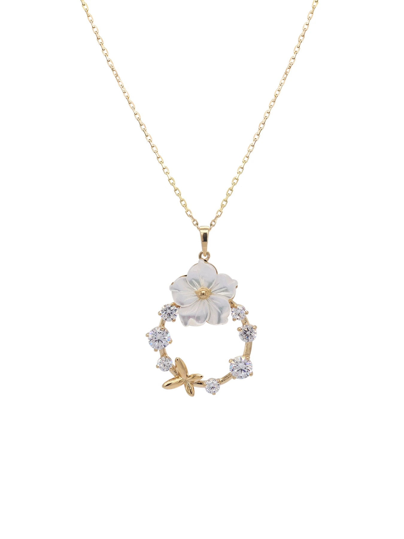 NATURA NECKLACE WHITE