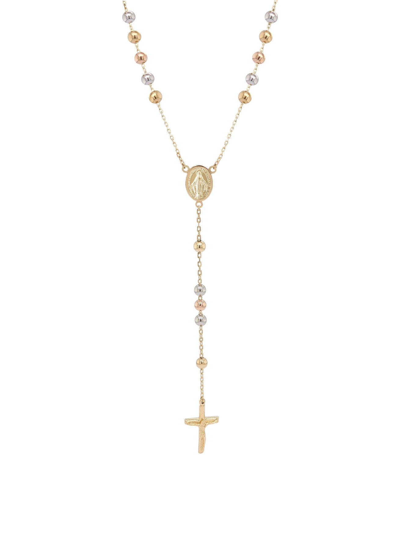 ROSARY SMOOTH BEADS 4MM 3COLOR