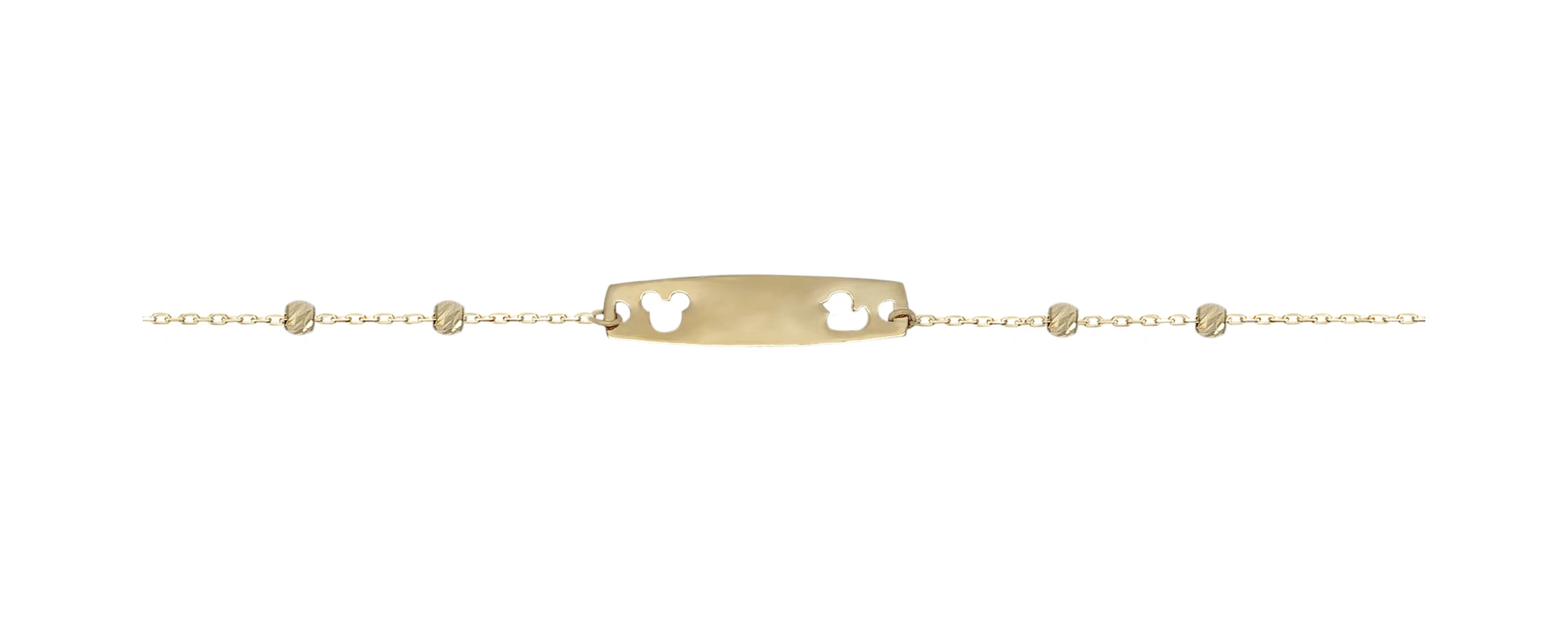 BABY BRACELET ID WITH MICKEY AND DUCKLING