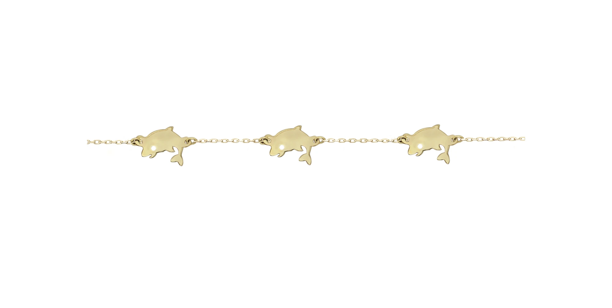 BABY BRACELET WITH 3 DOLPHINS