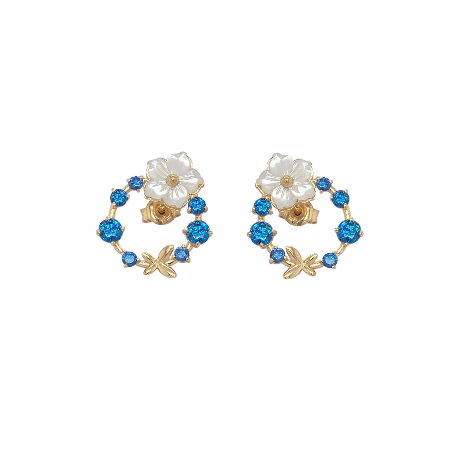 NATURA EARRINGS BLUE