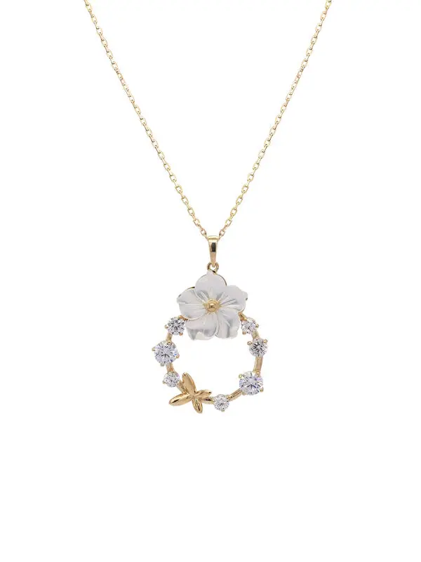NATURA NECKLACE WHITE