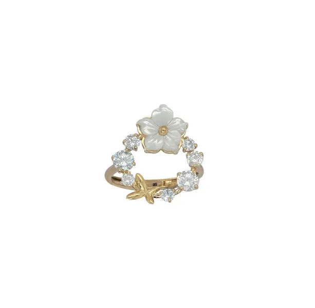 NATURA RING WHITE