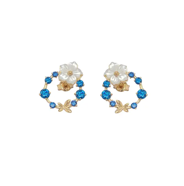 NATURA EARRINGS BLUE