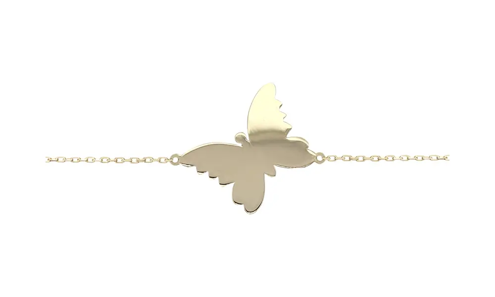 BUTTERFLY BRACELET BLUE