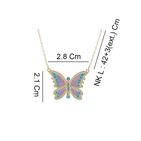 BUTTERFLY NECKLACE MIX