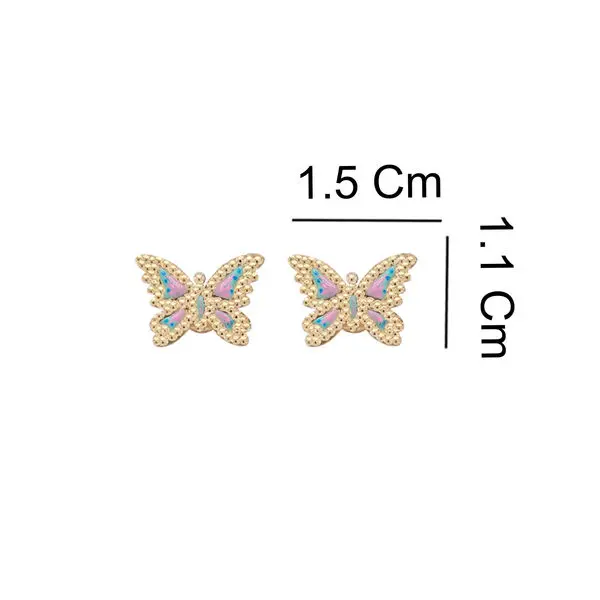 BUTTERFLY EARRINGS MIX