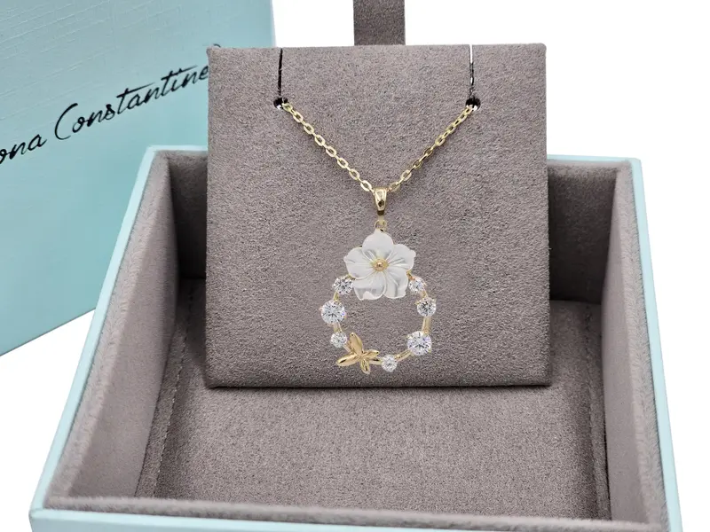 NATURA NECKLACE WHITE