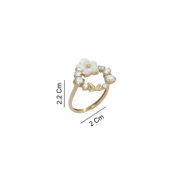 NATURA RING WHITE