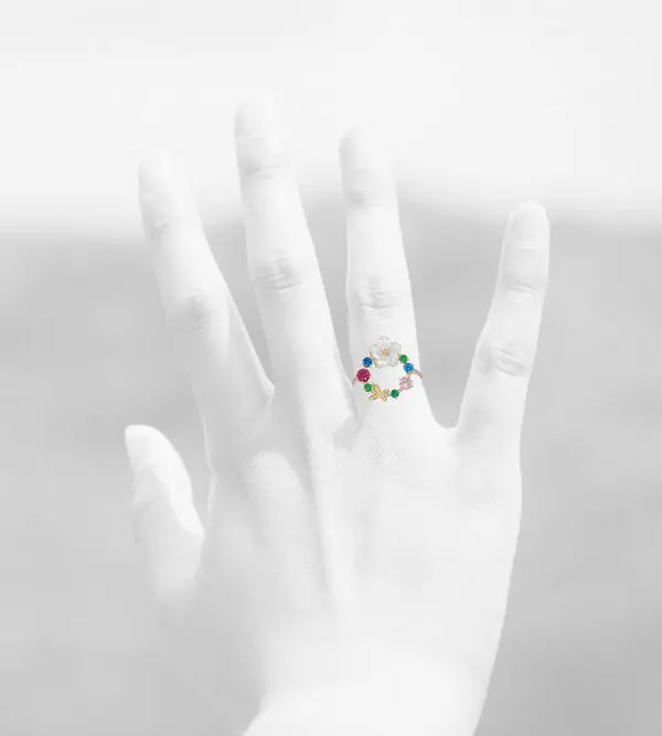 NATURA RING MIX COLOR