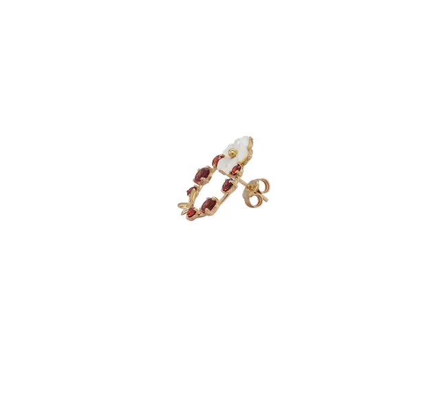 NATURA EARRINGS RED