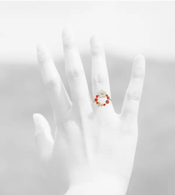 NATURA RING RED