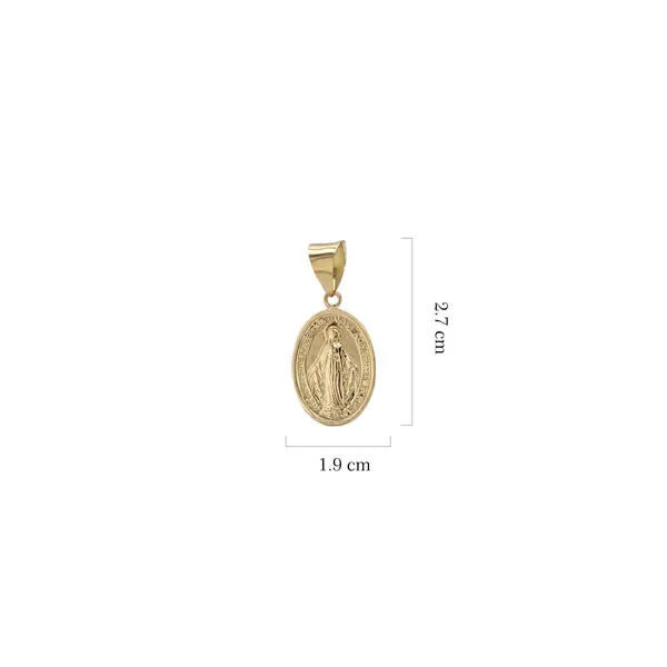 MOTHER MARY MEDAL LARGE