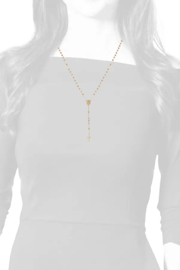 ROSARY SMOOTH BEADS 4MM 3COLOR
