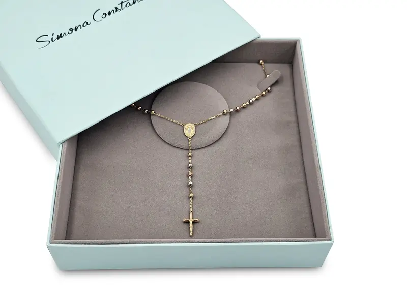 ROSARY SMOOTH BEADS 4MM 3COLOR