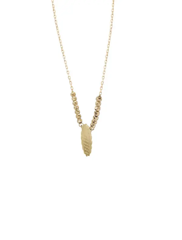 AYAT AL KURSI NECKLACE WITH OVAL PENDANT