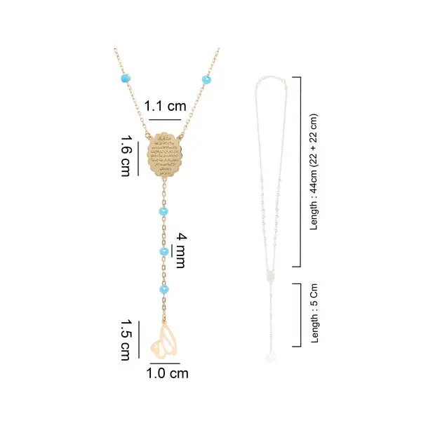 ISLAMIC ROSARY 13 CRYSTAL CUT TURQUOISE BEADS