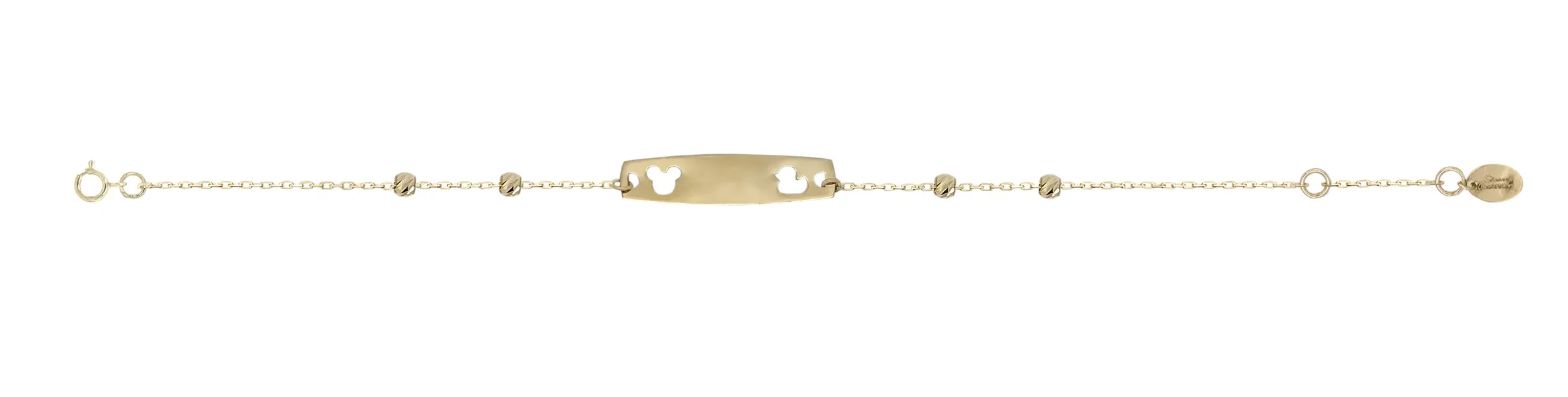 BABY BRACELET ID WITH MICKEY AND DUCKLING