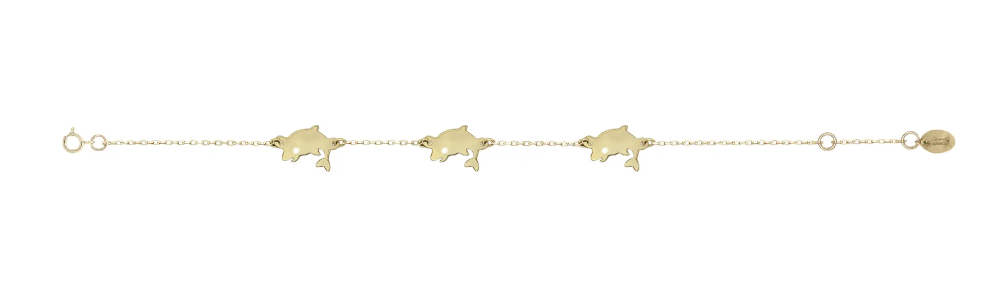 BABY BRACELET WITH 3 DOLPHINS