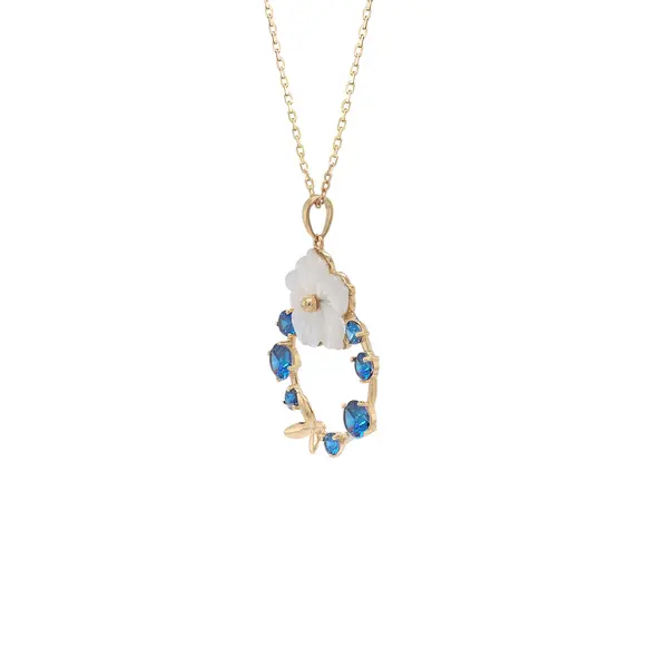 NATURA NECKLACE BLUE