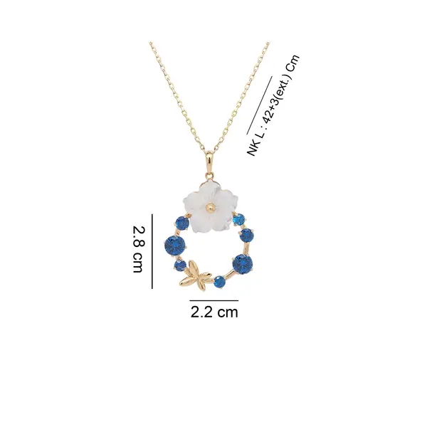 NATURA NECKLACE BLUE