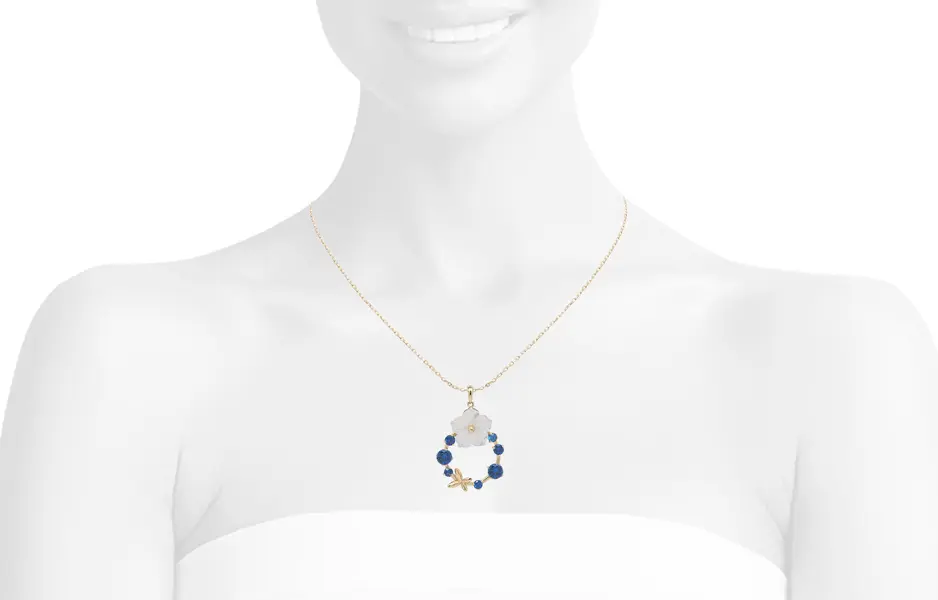 NATURA NECKLACE BLUE