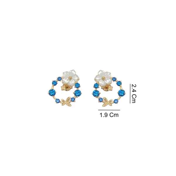 NATURA EARRINGS BLUE