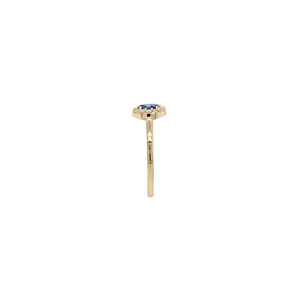 DIANA RING OVAL BLUE