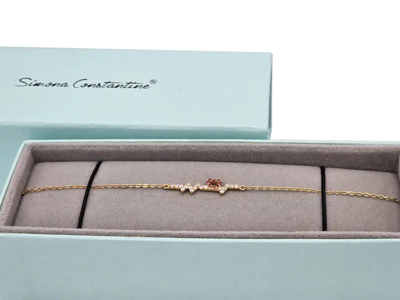 HEART BEAT STONE BRACELET