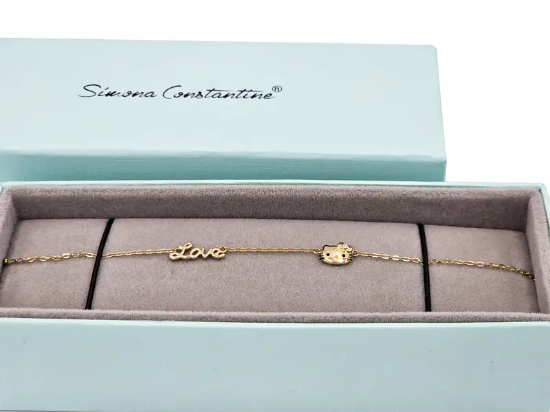 HELLO KITTY BRACELET LOVE AND FACE