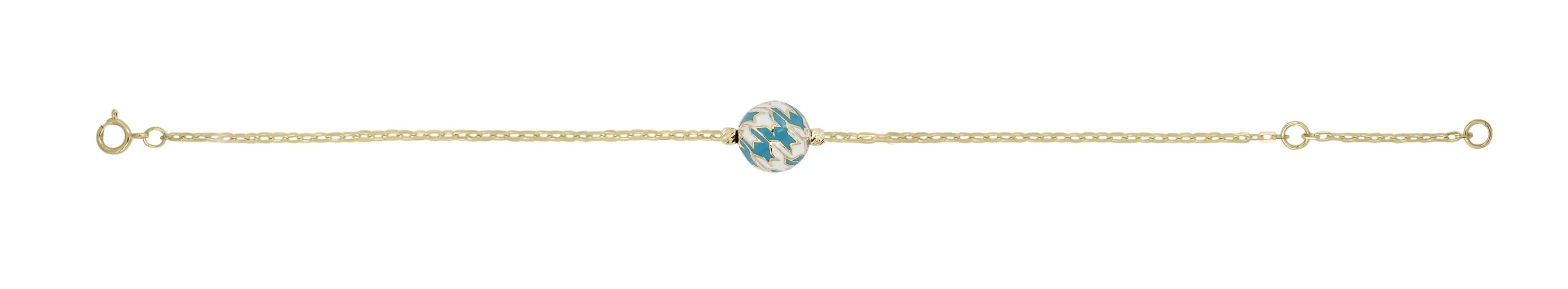CHRISTIES BRACELET WHITE AND BLUE