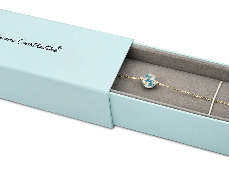 CHRISTIES BRACELET WHITE AND BLUE